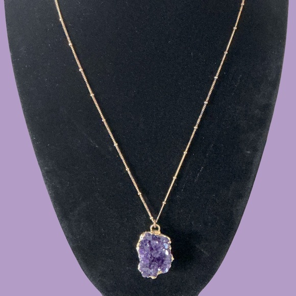 Nina Nguyen Jewelry - Nina Nguyen Amethyst Crystal Necklace
